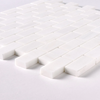 Bianco Dolomite Polished Brick Mosaic Tile 1"x2"