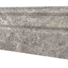 Tundra Gray Marble Baseboard Trim Tile 4 3/4x12"