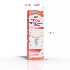 Women's Private Parts Antibacterial Cream | Herbal Cream for Vaginal Eczema, Odor and Itching