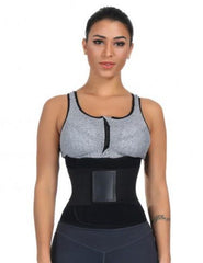 Curved-Edge SBR Embossing Waist Trainer with Elastic Band (Neoprene)