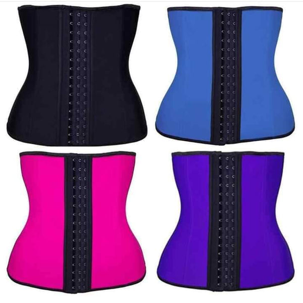 Twenty Five Steel Bones Latex Corset Waist Trainer - Sassy Shapewear