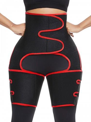YaNovate 3-in-1 Waist Trainer Belt, Women Thigh Butt Lifter Sweat Trimmer  Band Plus Size Black : : Clothing, Shoes & Accessories