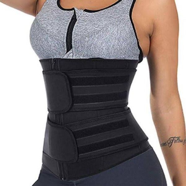 Rubber Latex One One Waist Trainer Combo With Zipper And Hooks Wholesale  Underbust Waisted Cincher For Sexy Training From Paluo, $15.22