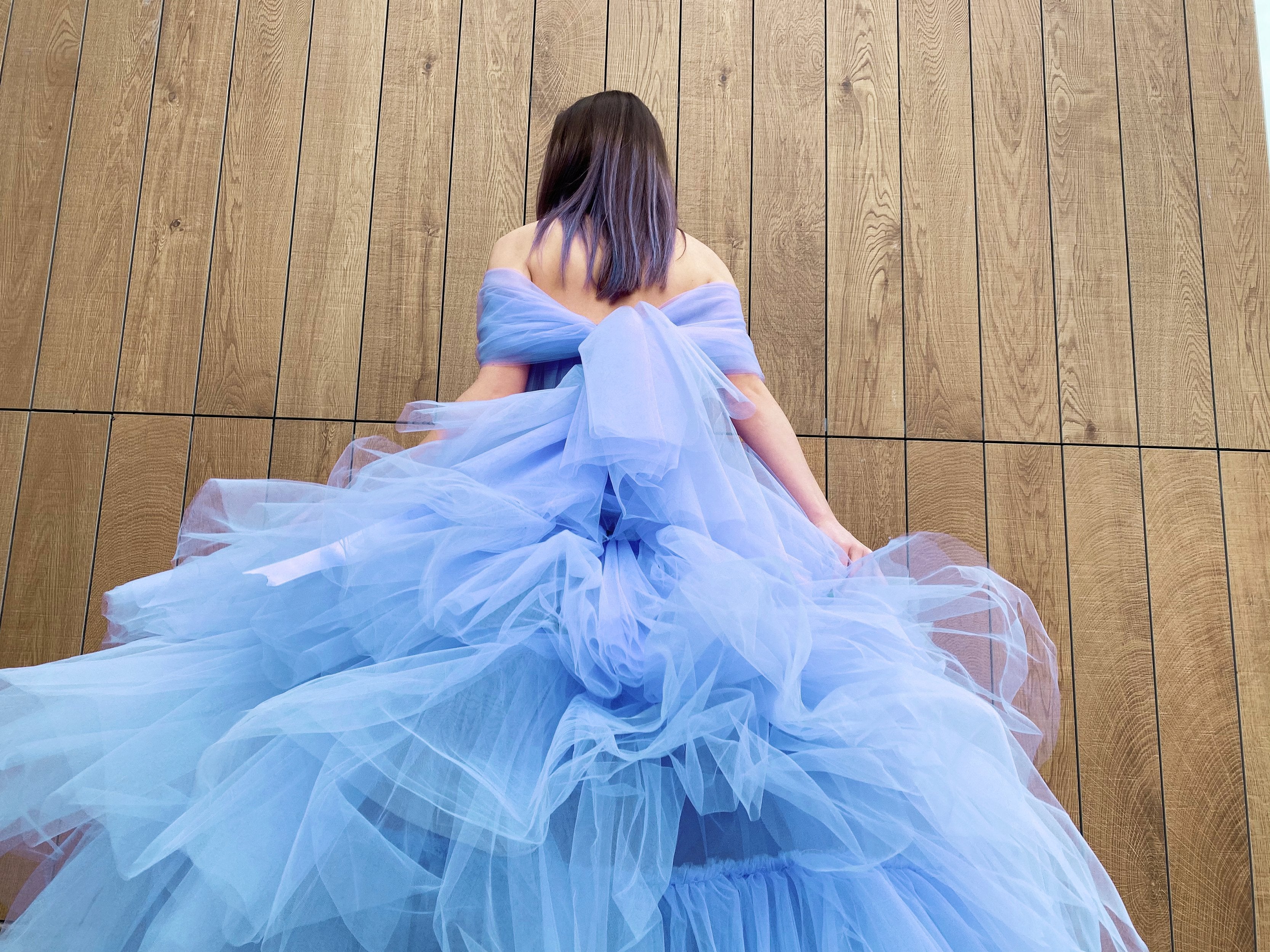 Cinderella Fairytale Blue Dress – LoLo Hoxha