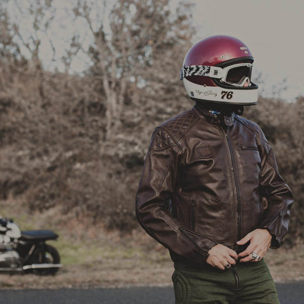 売れ筋 バイクウェア OUTLAW 革 jacket,pants ienomat.com.br