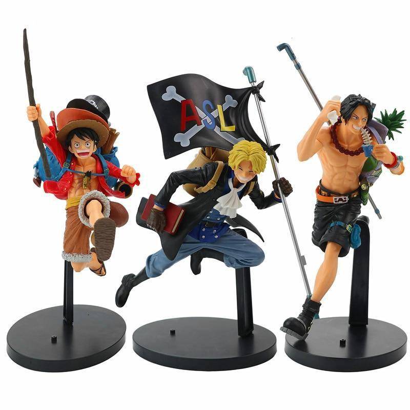 Figurine des 3 frères du Mont Corvo - One Piece