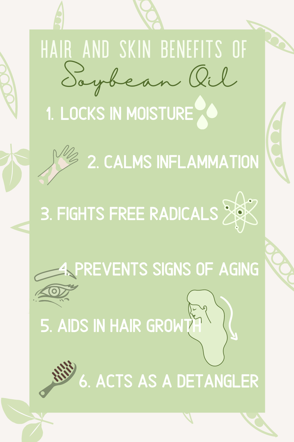 hair and skin benefits of soybean oil