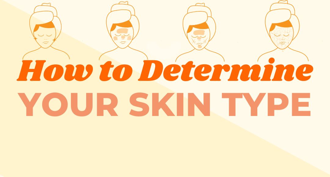 HOW TO DETERMINE YOUR SKIN TYPE INFOGRAPHIC
