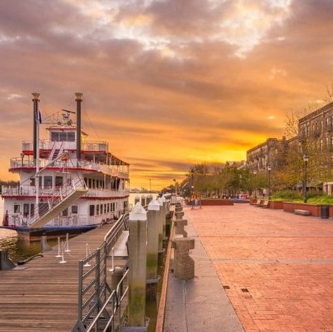 River Street Riverwalk in Savannah