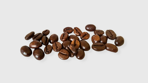 pile of freshly roasted coffee beans