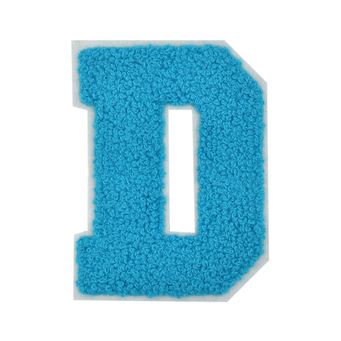 Letter Varsity Alphabets A to Z Turquoise Blue 2.5 Inch – tackletwill