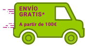 Envío gratis a partir de 100 euros.