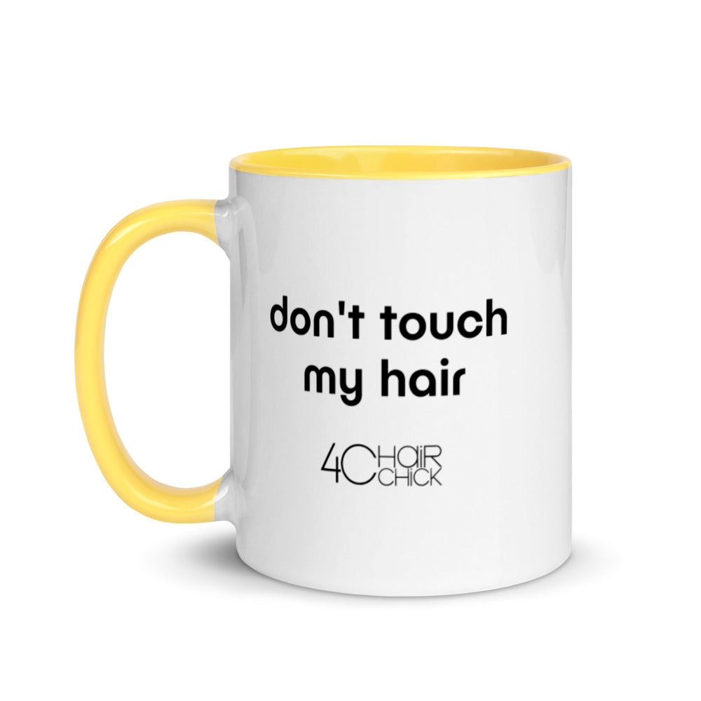 "My afro is professional" and "Dont touch my hair" Mug - 4C Hair Chicks product image