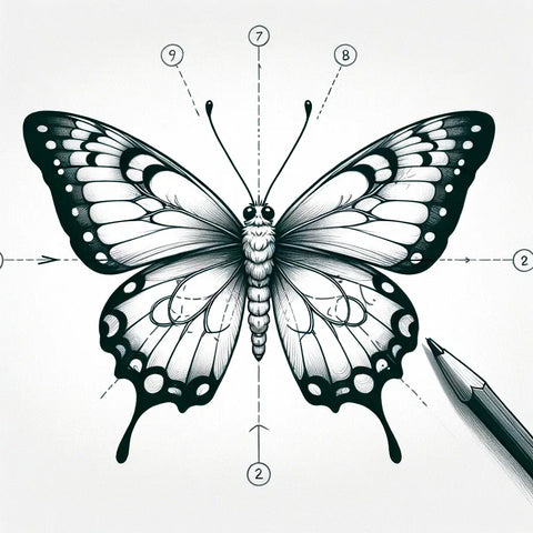 comment-dessiner-un-papillon