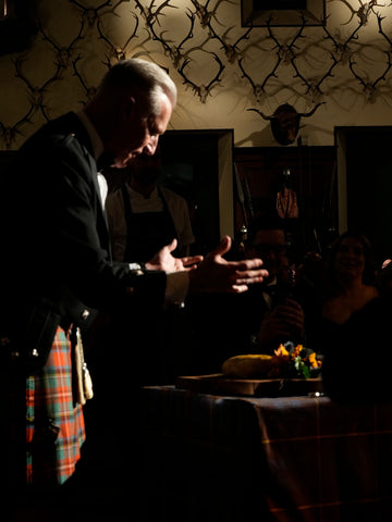 Keepers of the Quaich Spring Banquet | Addressing the Haggis | Abbey Whisky