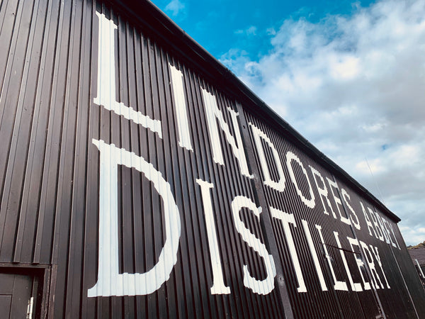 Lindores Abbey Distillery | Corrugated Side of Distillery | Abbey Whisky 