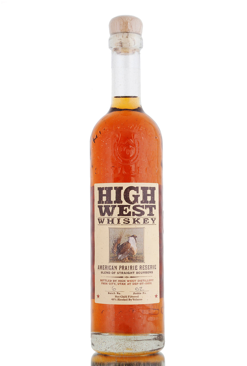 high west whiskey american prairie reserve review