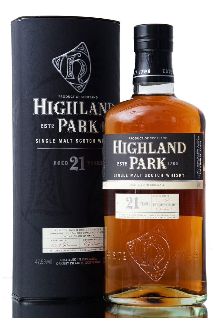 Highland Park 21 Year Old 47 5 Abbey Whisky