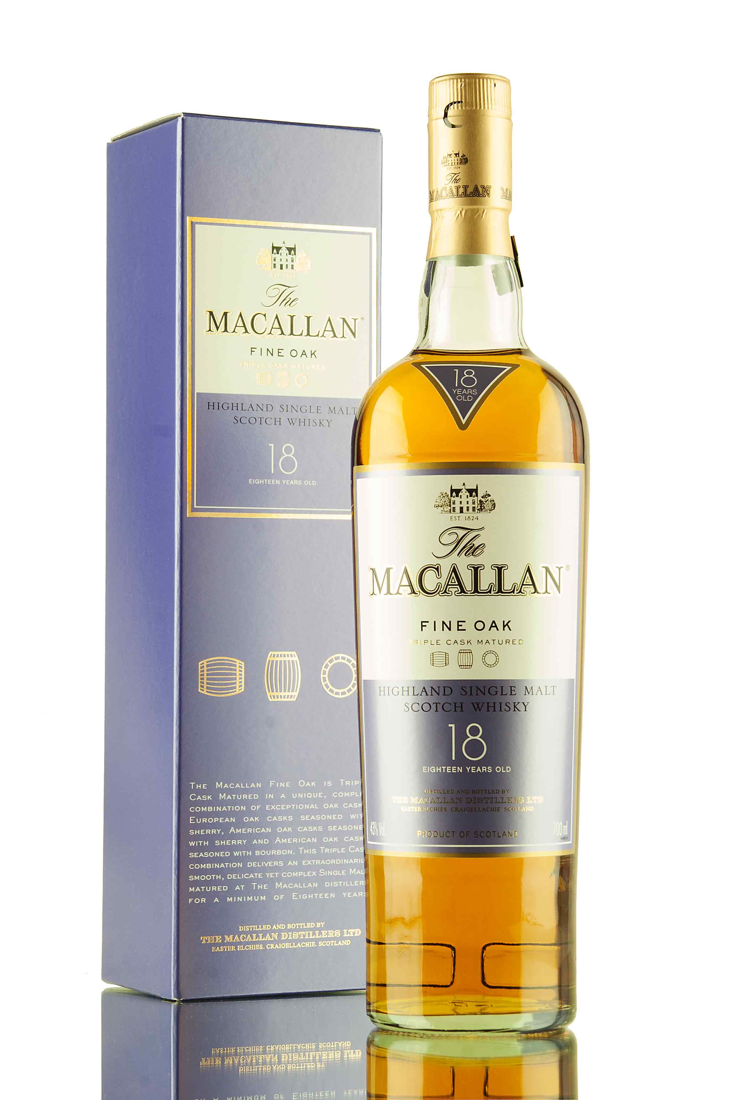 18 year macallan whiskey