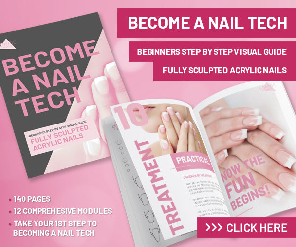 Visual step by step guide to fully sculpted acrylic nails
