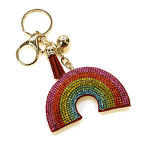 Crystal Rainbow Keychain
