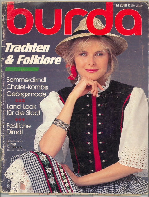 burda magazine fall 1989