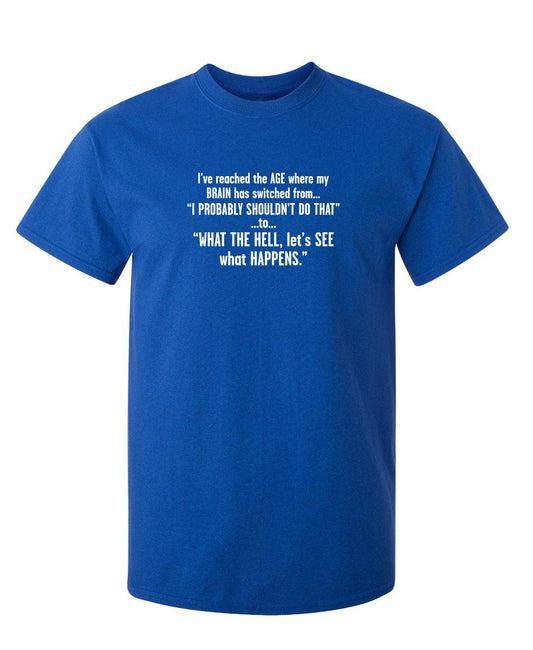 That Just Happened, 2XL - T-Shirt - Blue - Sports Fan Gear | breakingt