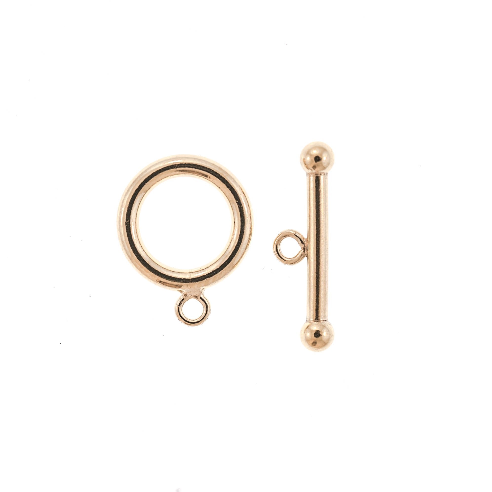 12mm 14kt Gold-Filled Hook and Eye Clasp