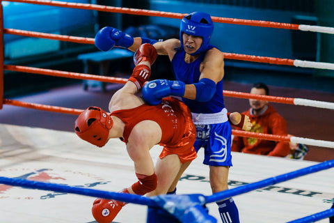 Combat de boxe thai