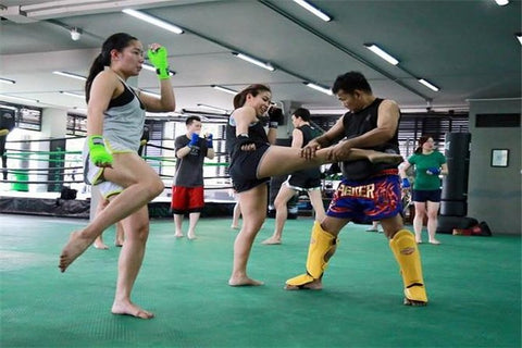 Muay Thai entrainement 