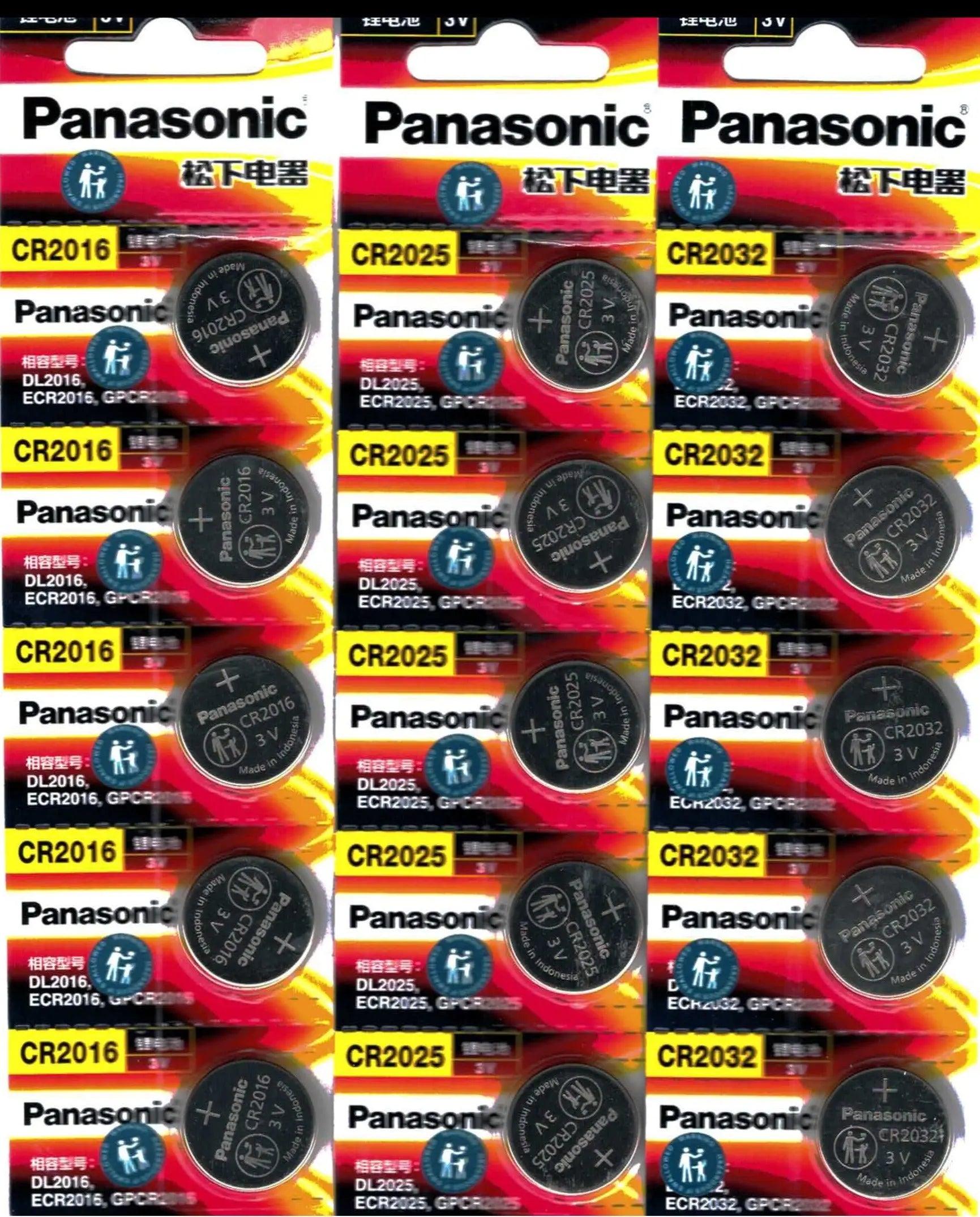 CR2032 3V lithium coin battery DURACELL CHILD RESISTANT PACKAGING 4  Batteries, JUST BATTERIES AUSTRALIA