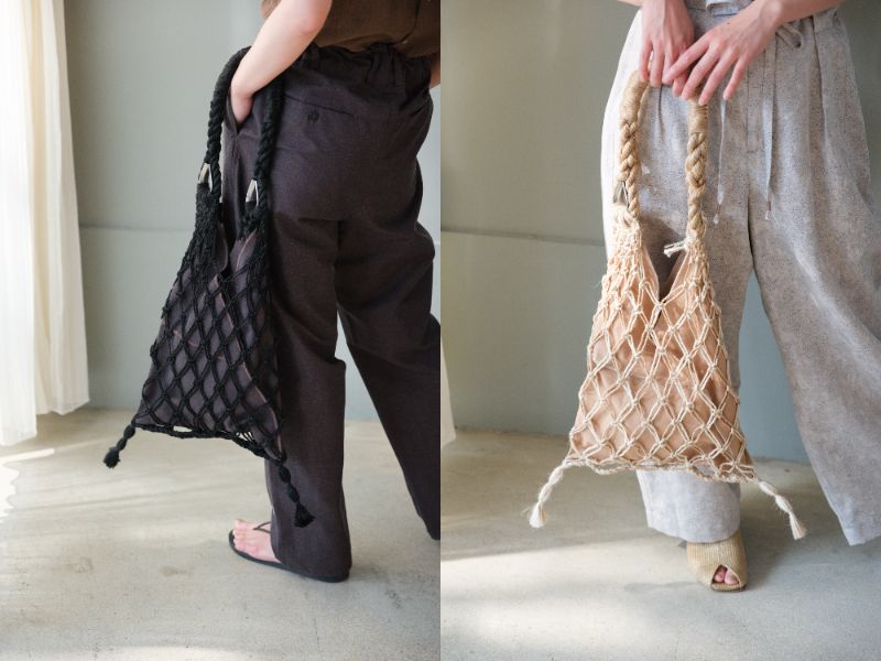 AS YET UNNAMED./The jute net bag 別注