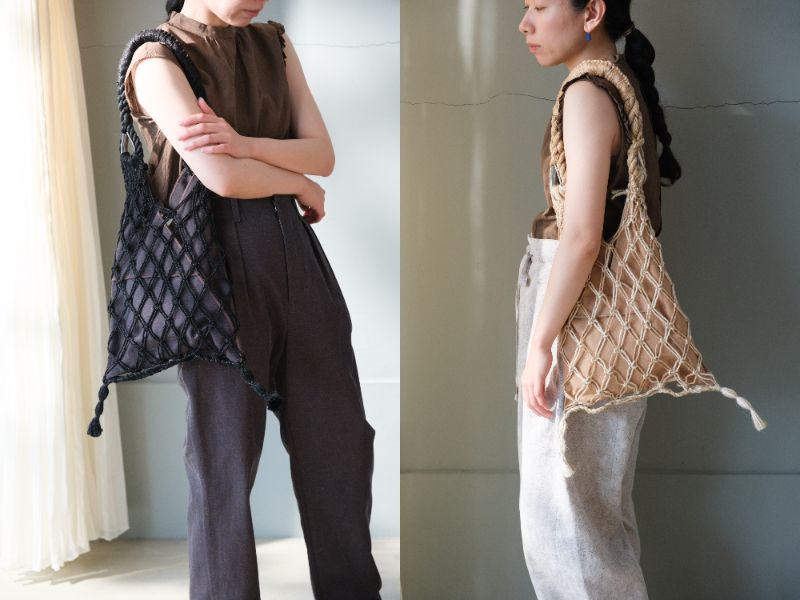 AS YET UNNAMED./The jute net bag 別注