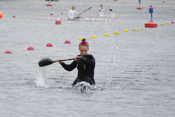 Lisa Carrington at World Cup Semi 2016