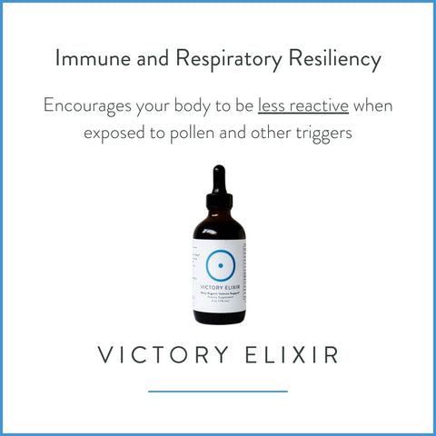 Victory Elixir supplement for seasonal allergies