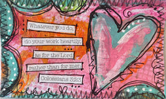 stacy spangler art bible verse Colossians 3:23