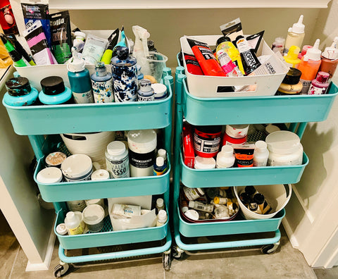 art studio organization