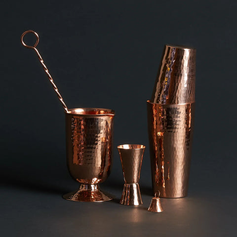 Essential copper mixologist set