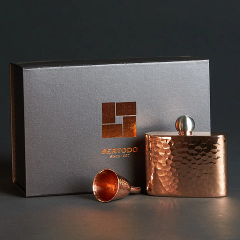 Petit Copper Hip Flask