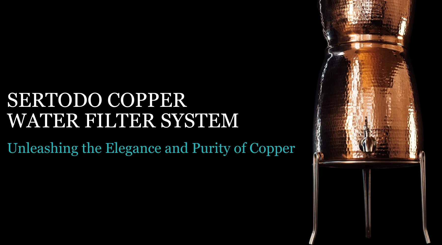 Sertodo Copper Water Filter System