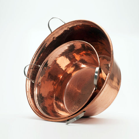 Hand hammered Copper Basins