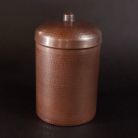 Large Copper Kitchen Canisters Individual Size