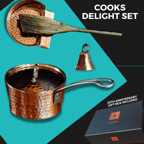 Cooks Delight Set Copper Holiday Gift Set