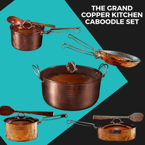 Grand Copper Kitchen Caboodle Best Copper Holiday Gift Bundle