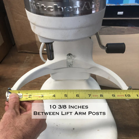 Measurement of KitchenAid Mixer copper mixing bowl