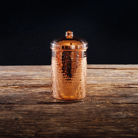 Copper Composting Canisters