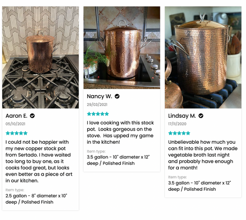 Copper Stock Pots Review