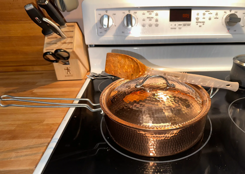 Cooking with Sertodo Copper Pans
