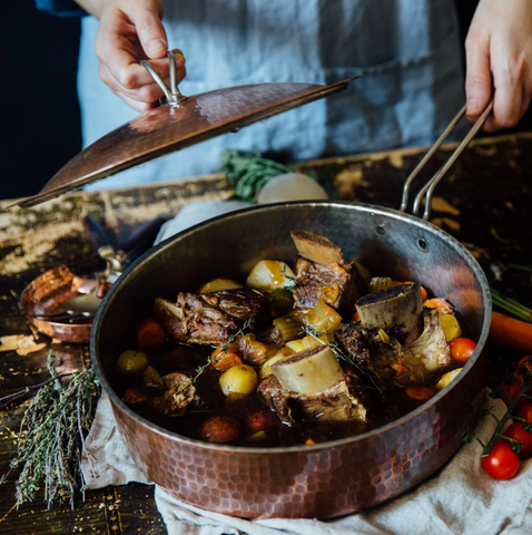 Elevate your dining experience by cooking in copper pots