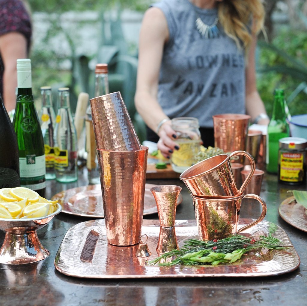 Copper Cocktail Set for effortless entertaining at home